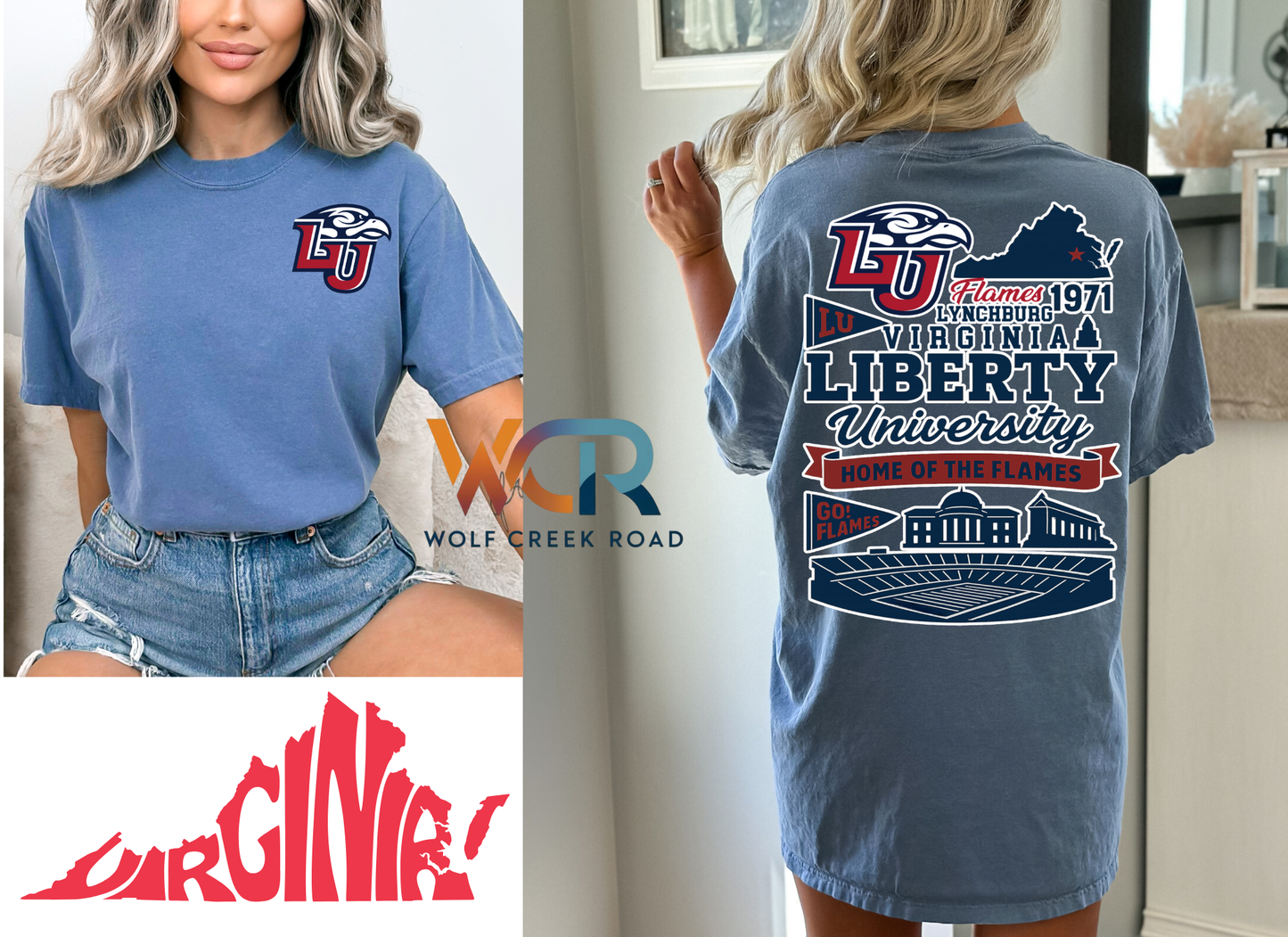 Liberty Flames Campus Shirt