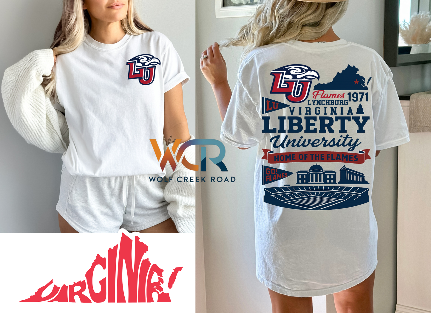Liberty Flames Campus Shirt