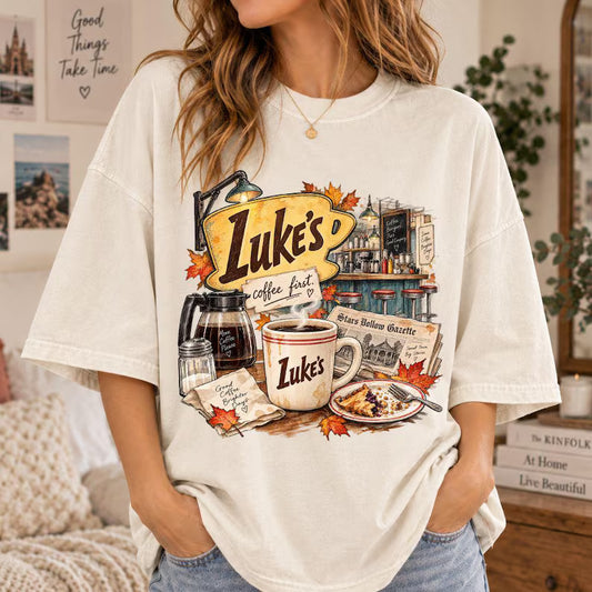 Luke's Fall Gilmore Girls Inspired Graphic Shirt