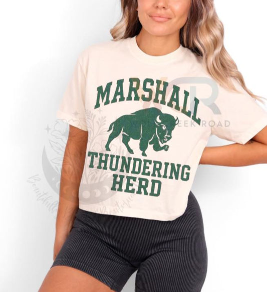 Marshall Throwback COMFORT COLORS OR SOFTSTYLE Short Sleeve
