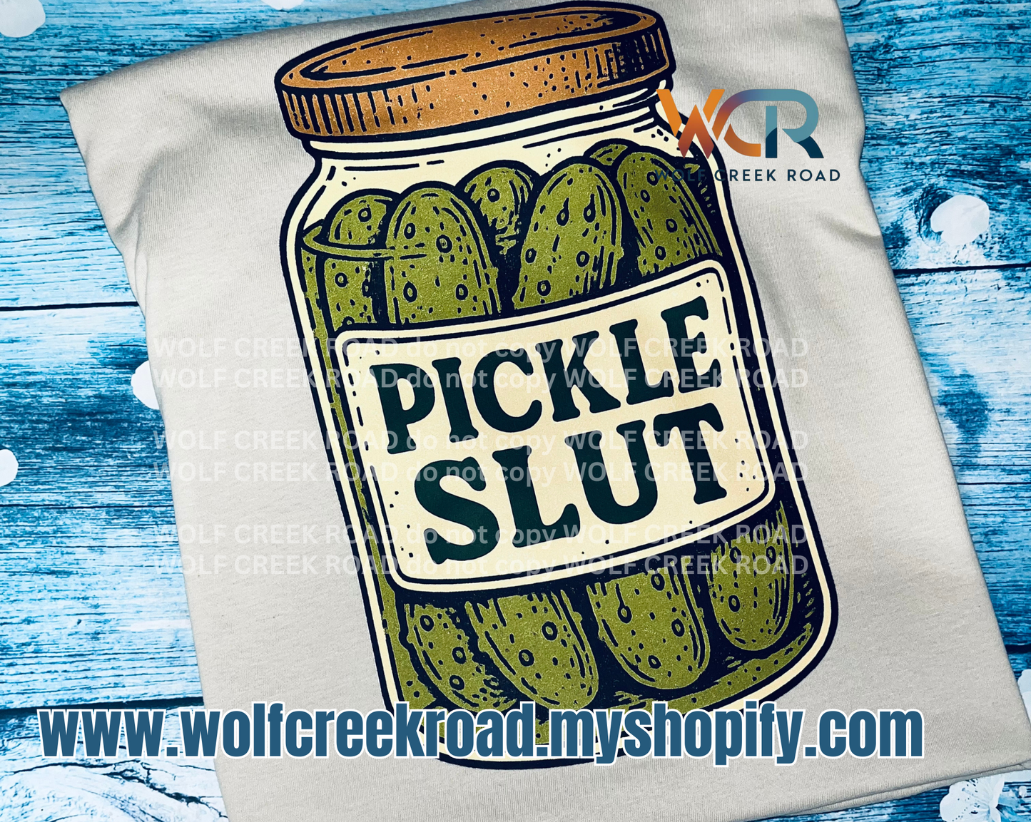 Pickle Slut Style Short Sleeve Tshirt