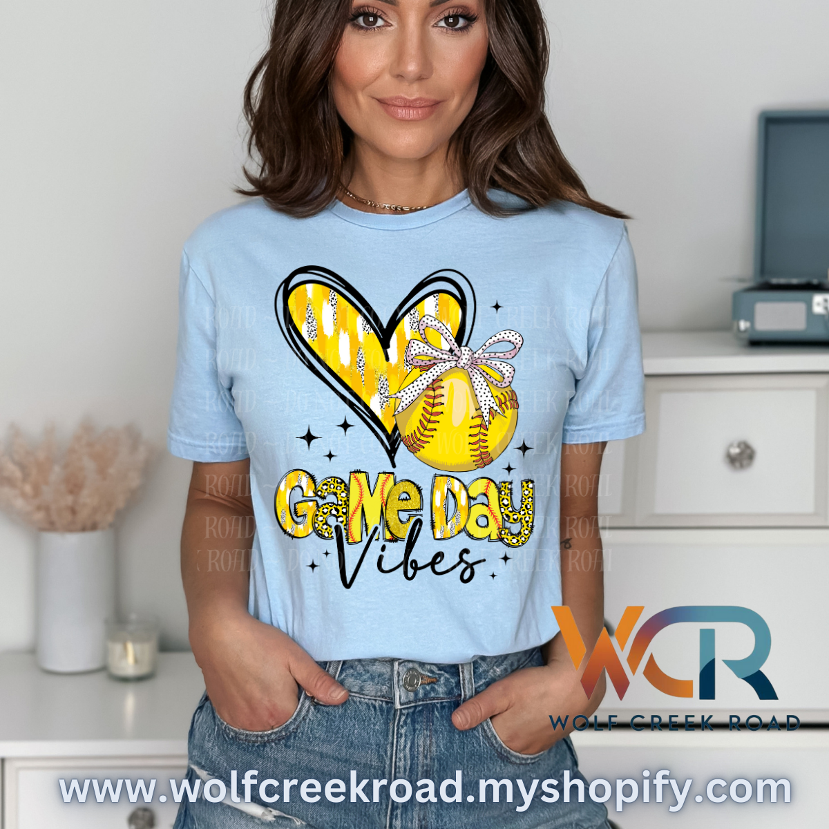 Preppy Softball Game Day Vibes