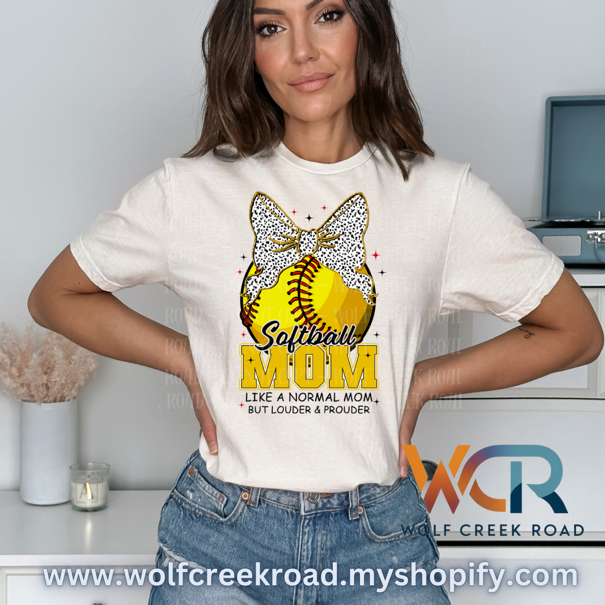 Softball Mom: Like A Normal Mom, But Louder And Prouder Short Sleeve