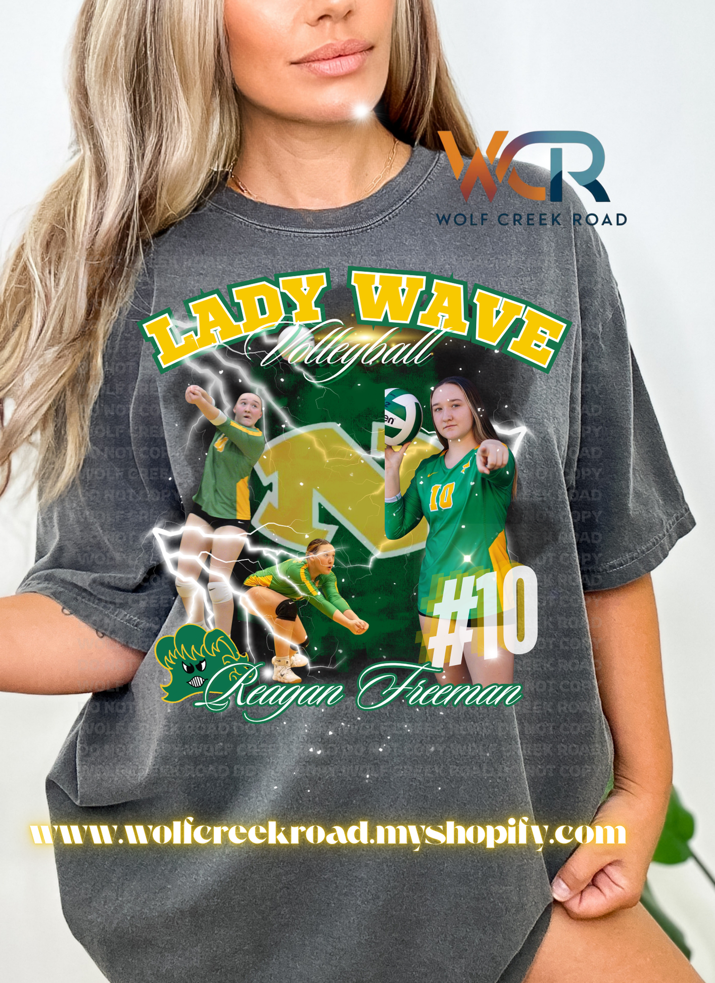 Custom VOLLEYBALL Photo Shirt - ANY TEAM ANY COLOR - COMFORT COLORS OR SOFTSTYLE (Copy) (Copy)