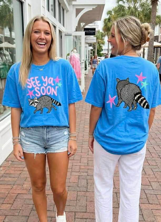 See You Soon, Racoon Short Sleeve T