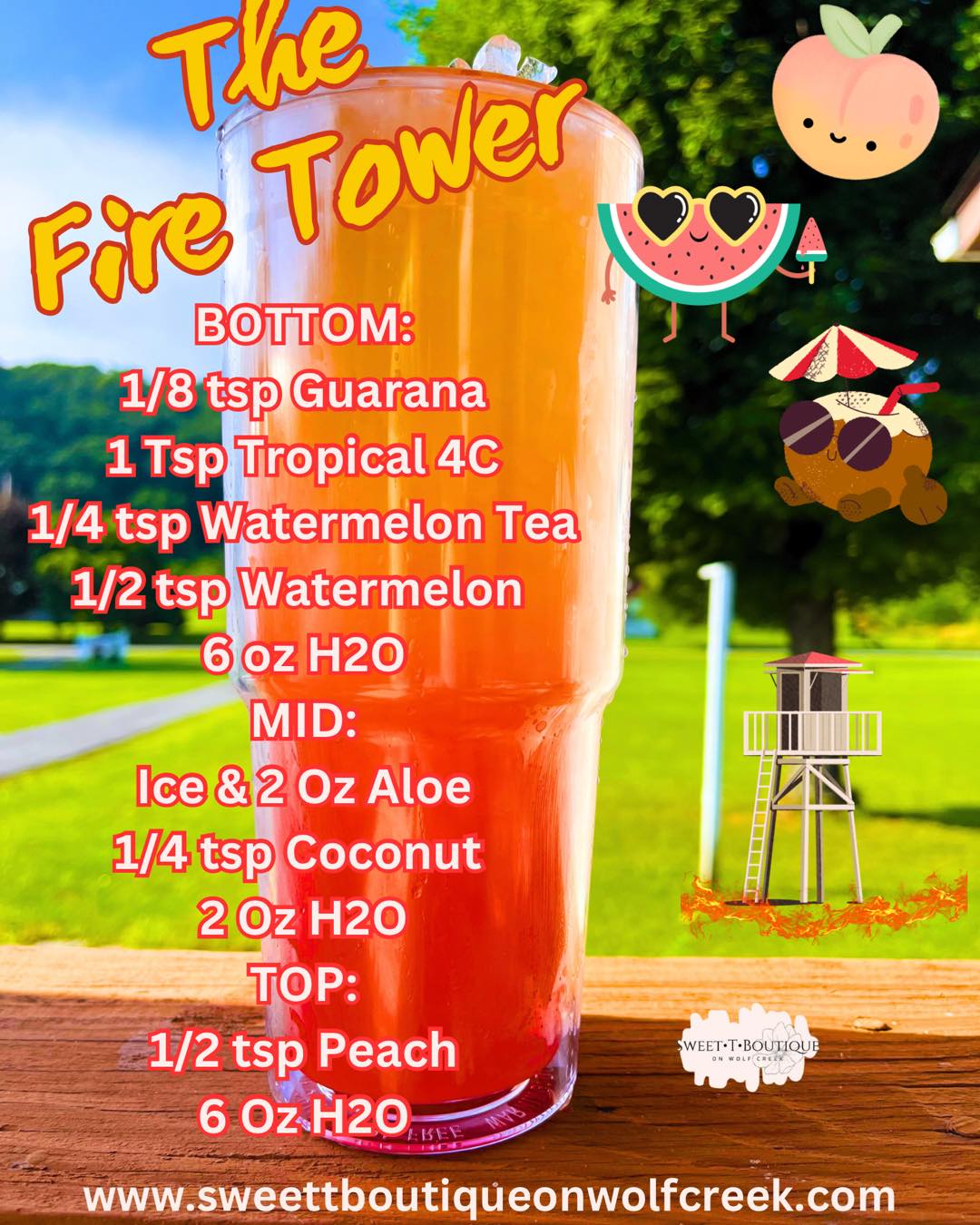 Creekside Regular Menu Single Serve Packs Loaded Tea Bomb