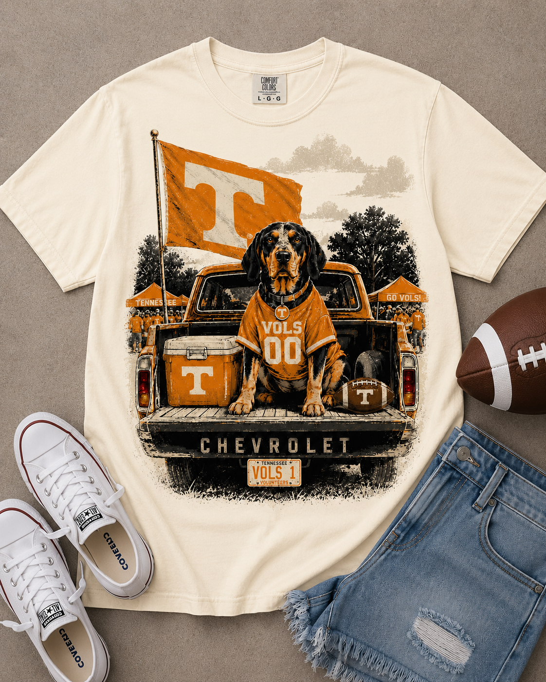 Tennesee Tailgate Comfort Colors Short Sleeve