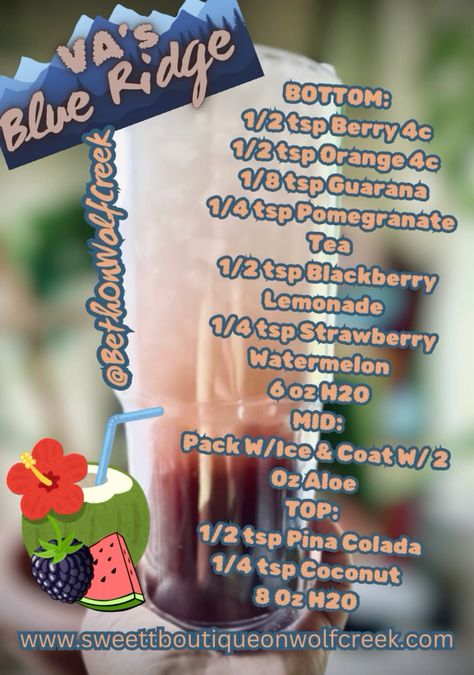 Creekside Regular Menu Single Serve Packs Loaded Tea Bomb