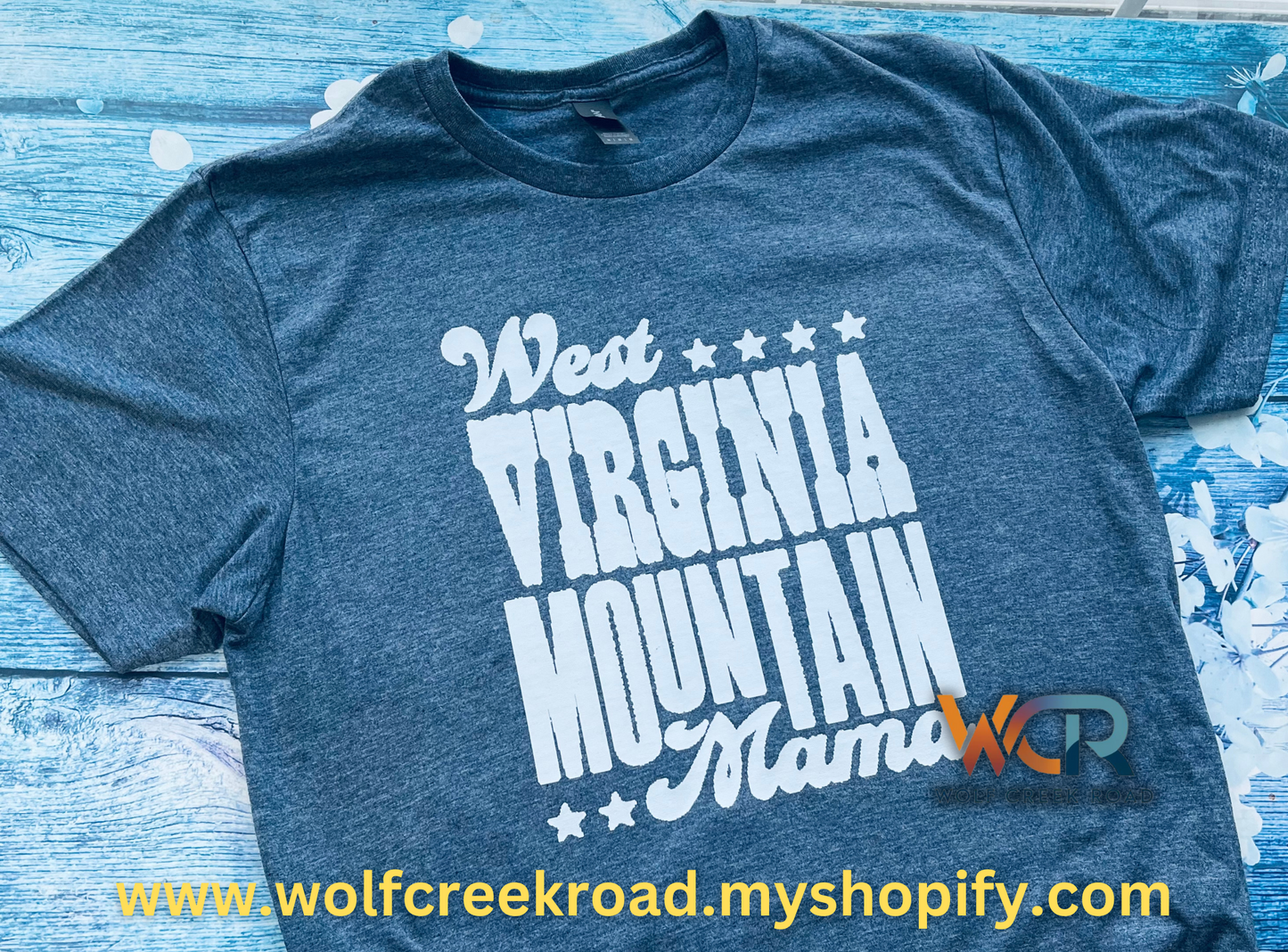 West Virginia Mountain Mama Vintage Tee