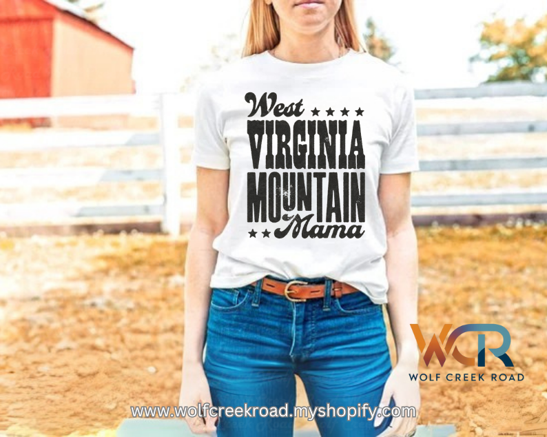 West Virginia Mountain Mama Vintage Tee