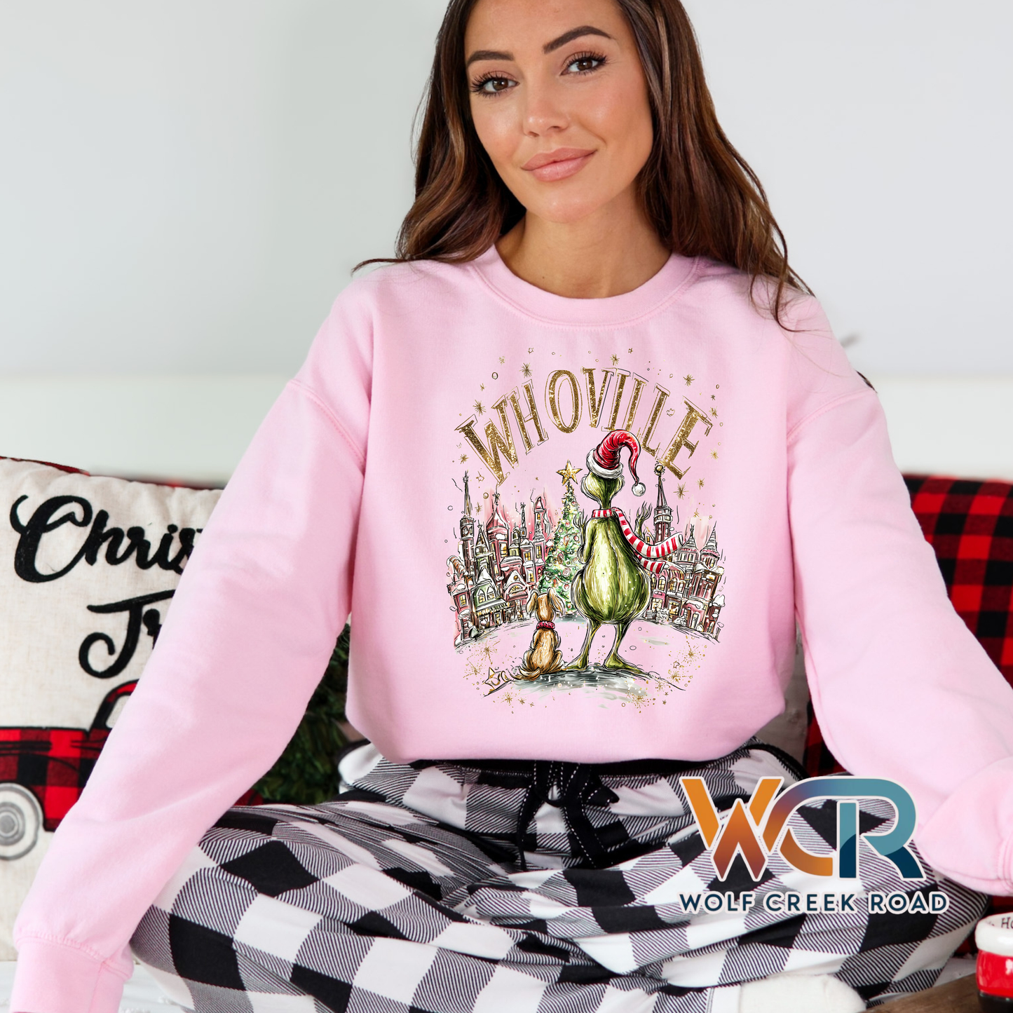 Retro Christmas Whoville Gr!nch COMFORT COLORS OR SOFTSTYLE Shirt