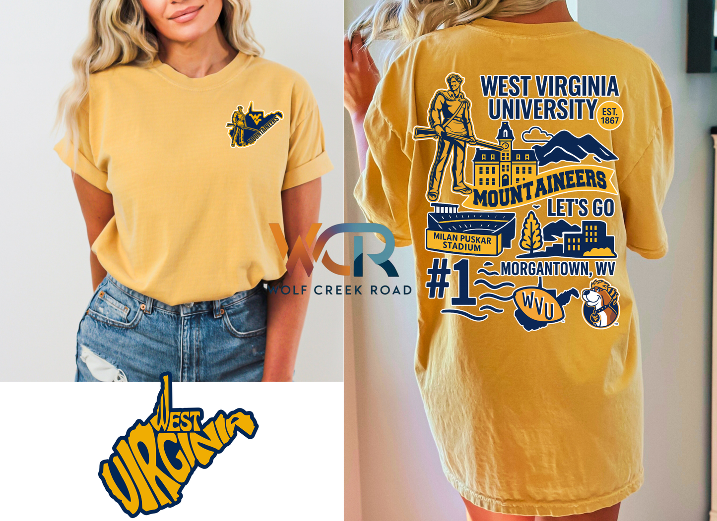 West Virginia Campus Shirt