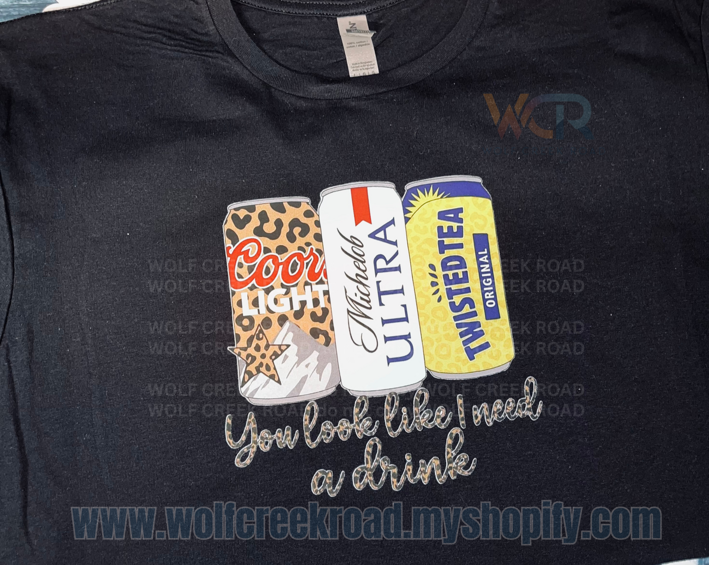 You Look Like I Need A Drink Cans Short Sleeve Tshirt