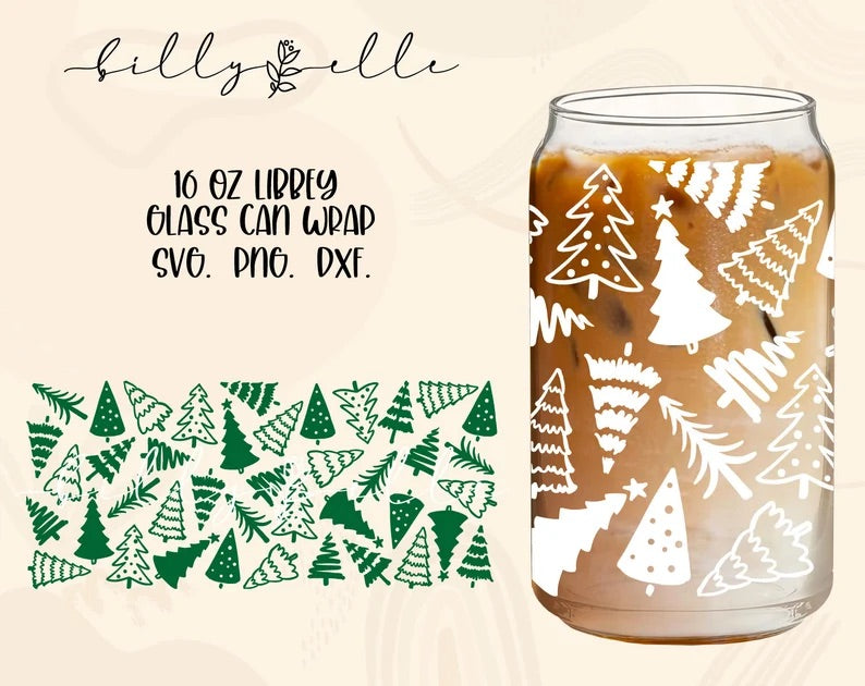 Personalized Iced Coffee/Beer Can Glass