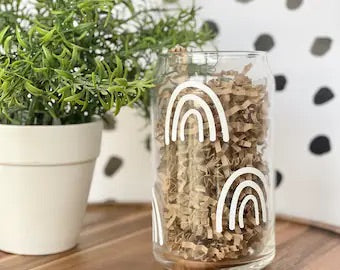 Personalized Iced Coffee/Beer Can Glass