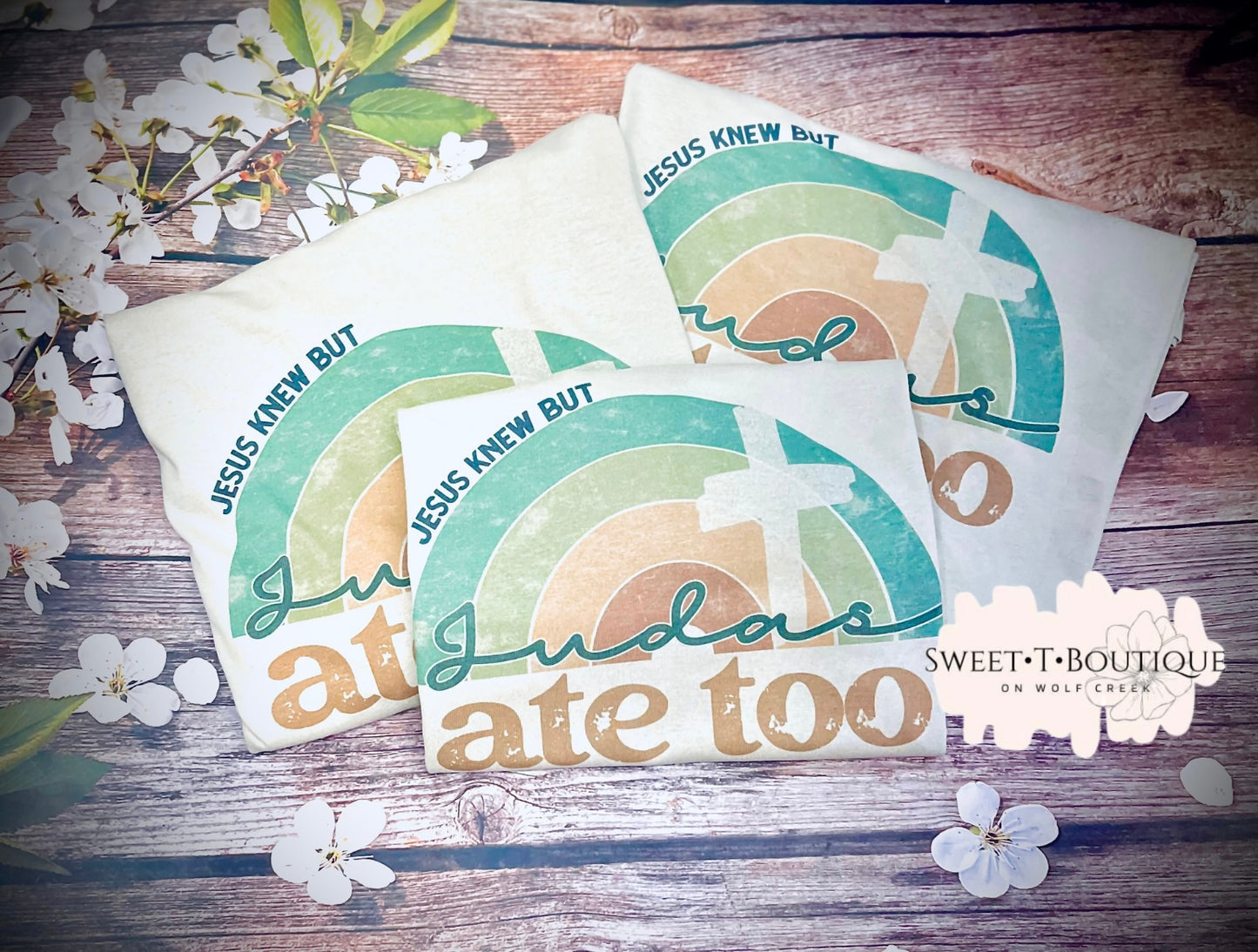 Judas Ate Too Short Sleeve Bella & Canvas Tee