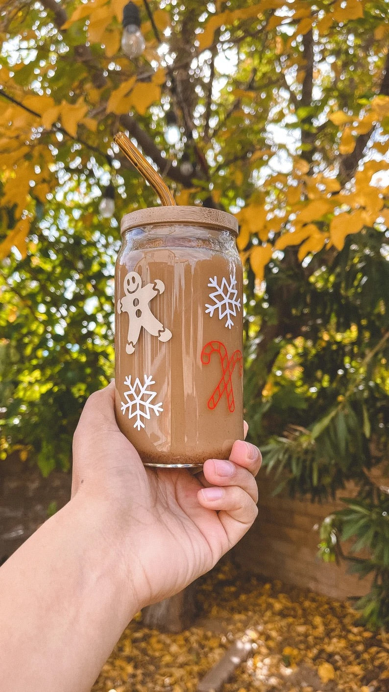 Personalized Iced Coffee/Beer Can Glass