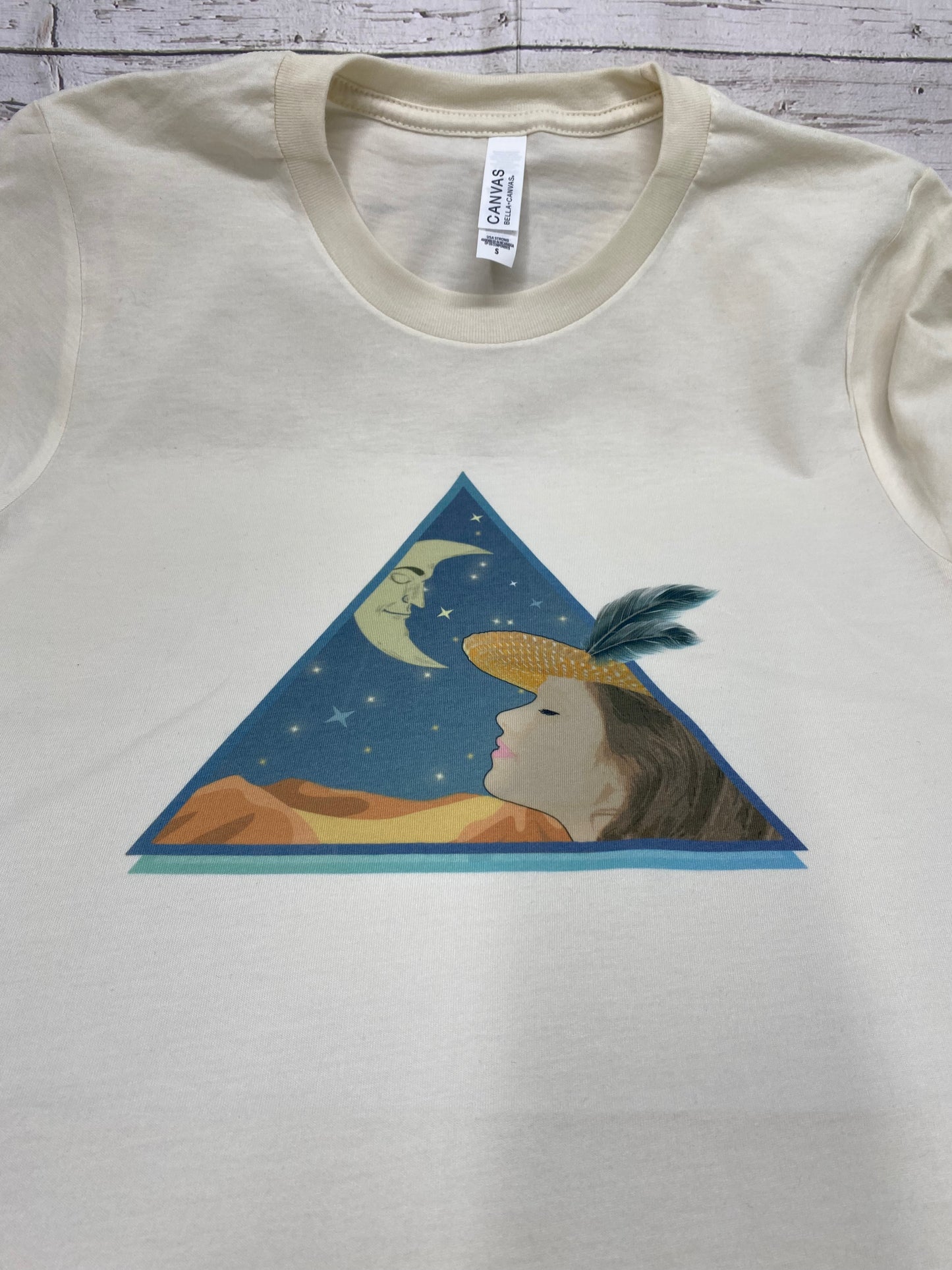 The Lady In The Moon Short Sleeve Tee