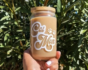 Personalized Iced Coffee/Beer Can Glass