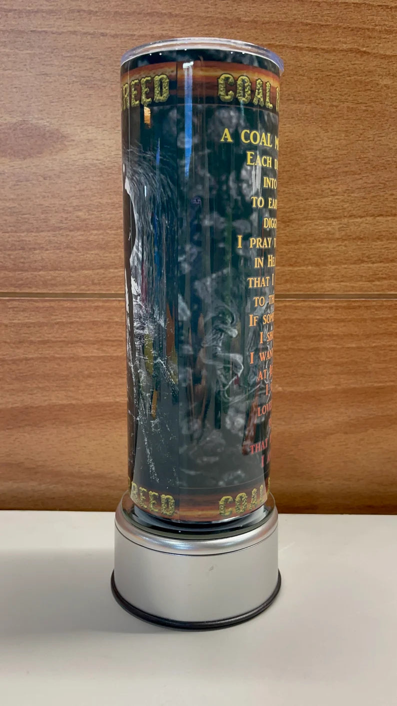 20 Oz Coal Miner’s Pray Tumbler